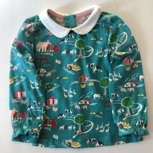 Baby Boden long sleeve shirt size 18-24m